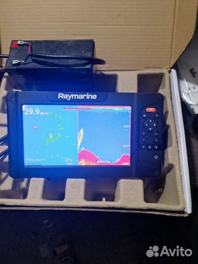 Эхолот raymarine element 9