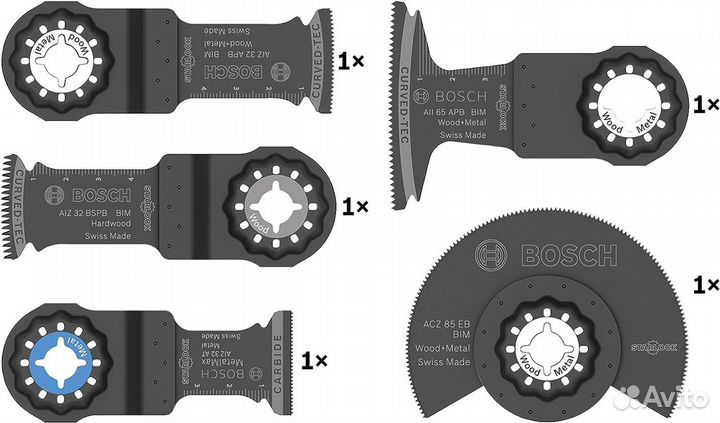 Набор насадок bosch Best of Cutting (2608664131)