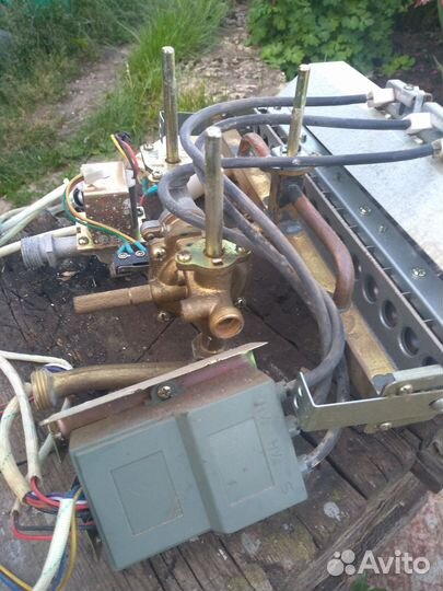 Автоматика и горелка оазис