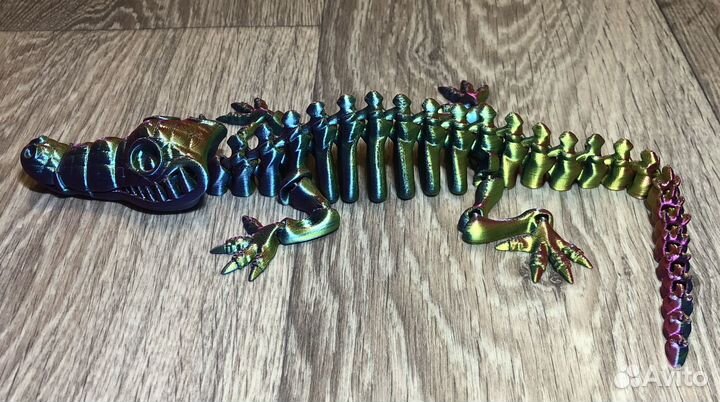 Крокодил 3 д печать