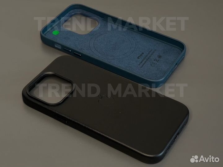 Чехол кожаный MagSafe 14 / 14 Pro / 14 Pro Max