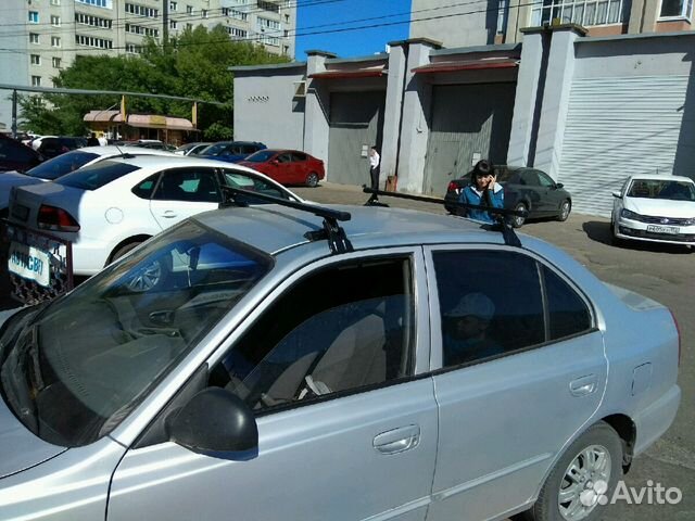 Багажник для hyundai универсальный