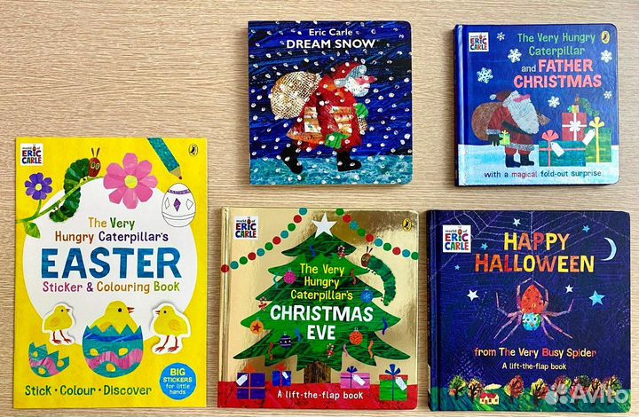 Eric Carle /Эрик Карл /Книги на английском языке