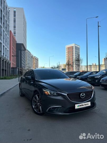 Mazda 6 2.5 AT, 2016, 155 800 км