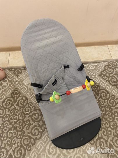 Шезлонг детский качалка