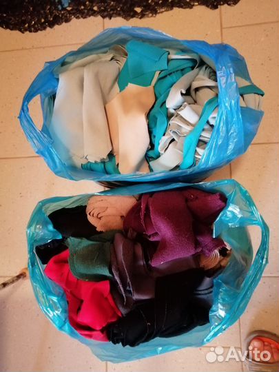 Отрез ткани футер обрезки