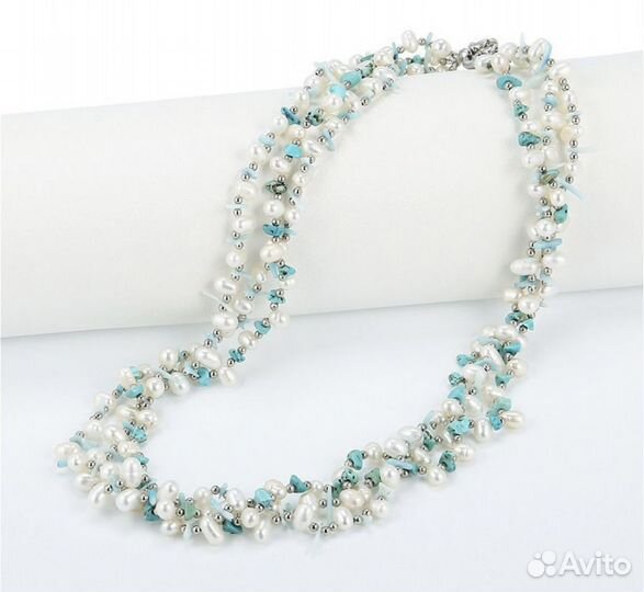 Комплект бусы,браслет на руку