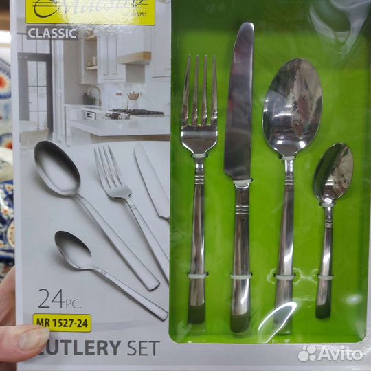 Набор столовых приборов новый