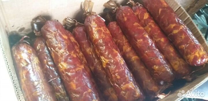 Домашние колбасы и копчености оптом