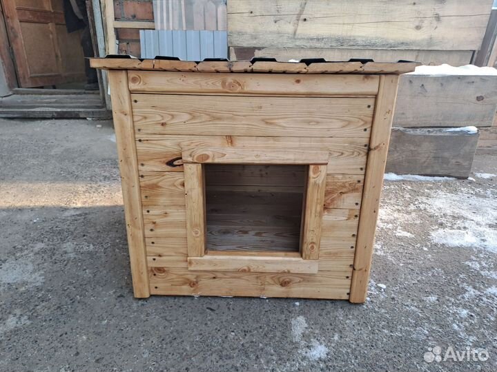 Будка для собаки утепленная