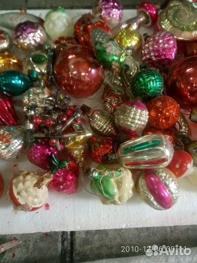 Новогодние советские игрушки.продам одним лотом