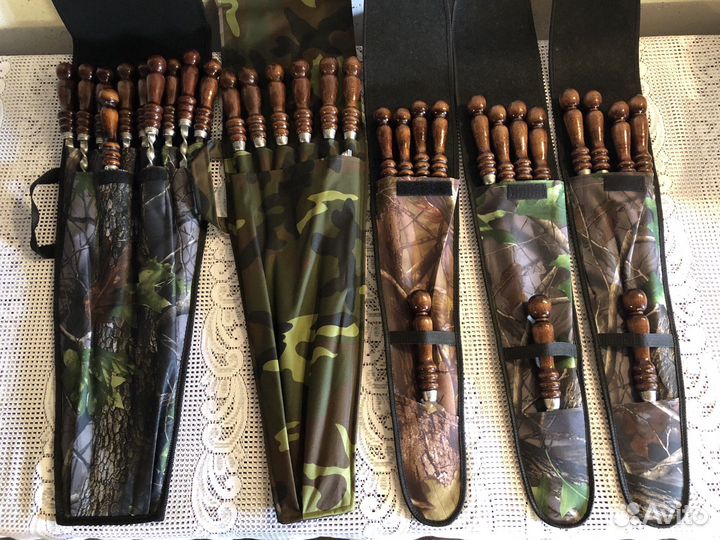 Набор шампуров в чехле