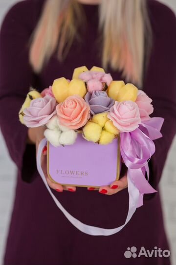 Букеты из мыла ручной работы