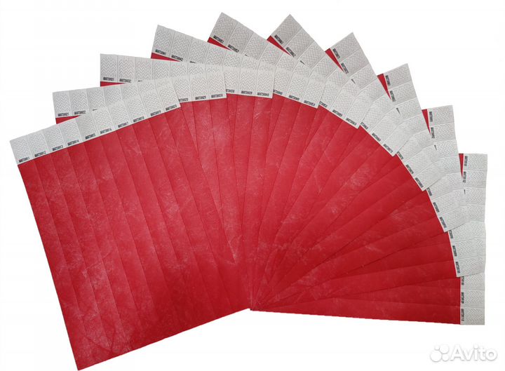 Бумажные контрольные браслеты