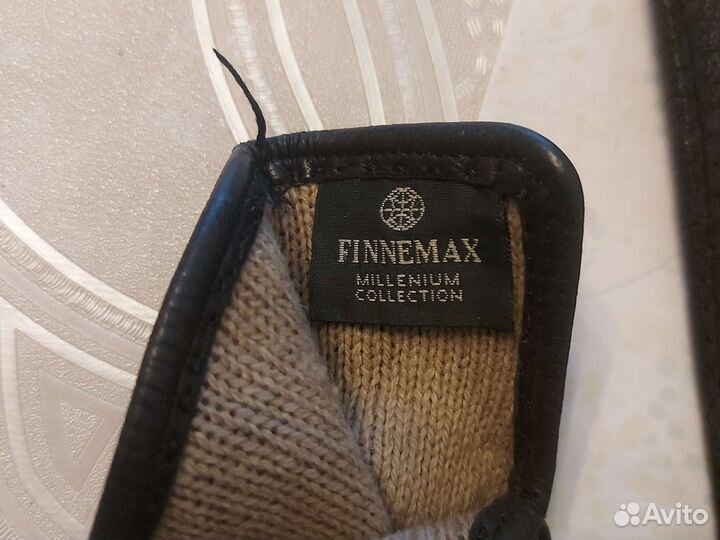 Перчатки женские кожаные