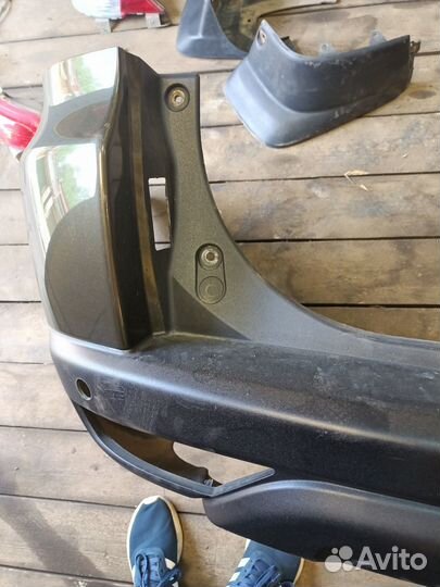 Задний бампер Мицубиси Паджеро спорт 2