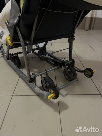 Санки коляска ника