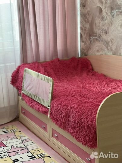 Детская кроватка лазурит