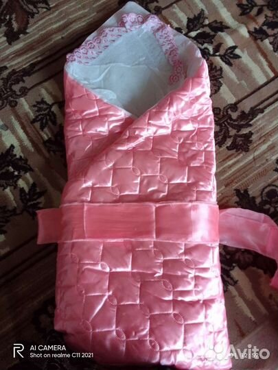 Конверт одеяло на выписку