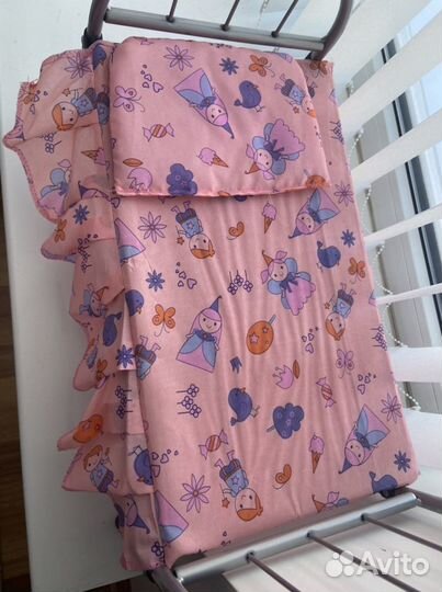 Детская кукольная кровать