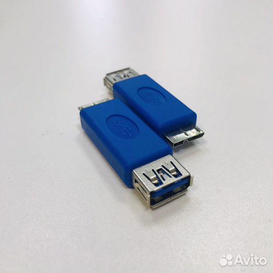 Адаптер (переходник) USB 3.0 Af - micro Bm, 