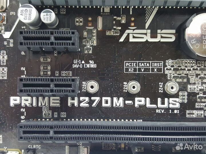 S1151 asus prime H270M-plus (Intel H270)(DDR4)