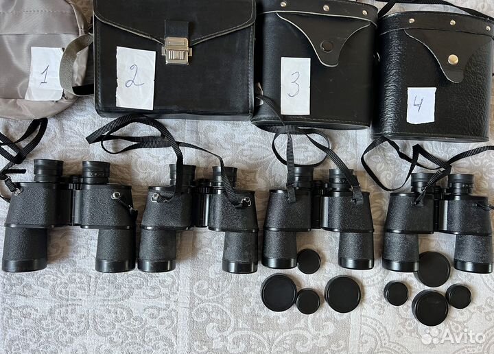 Бинокль СССР Бпц 4 12х40