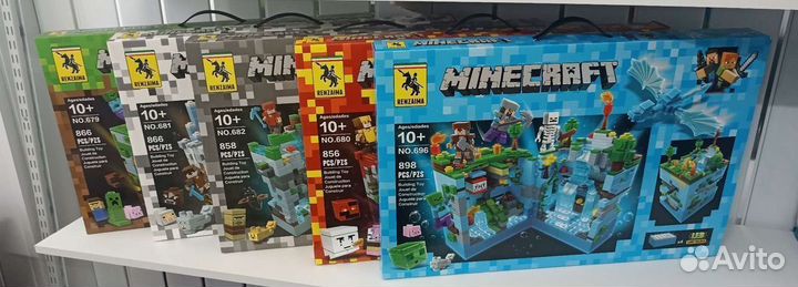 Конструкторы Minecraft (Майнкрафт) Большой набор