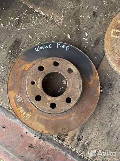 Диск тормозной передний Zaz Chance