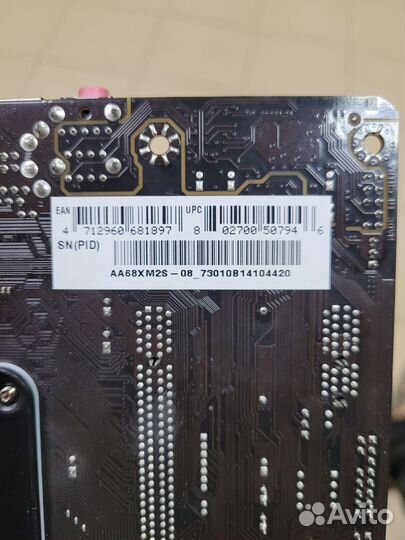 Материнская плата Biostar A68mhev7.x