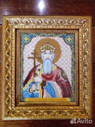 Икона бисером 