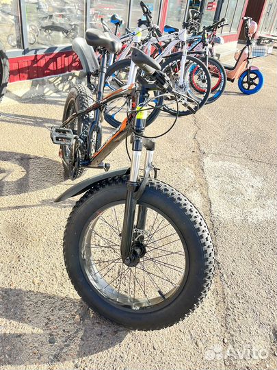 Велосипед fatbike, детский