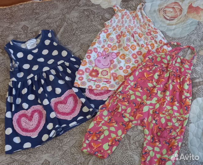 Вещи пакетом для девочки