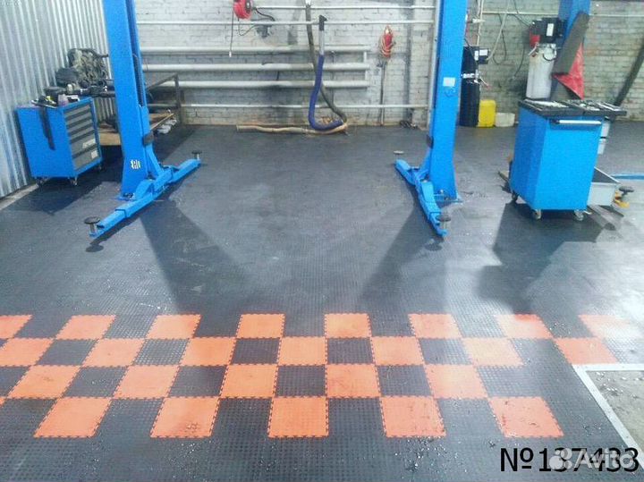 Модульная плитка пвх для пола в гараже