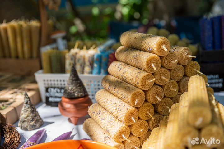 Свечи восковые рабочие