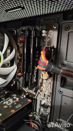 Компьютер Ryzen 5 3600, Rx6600, 32Гб, 1Tb