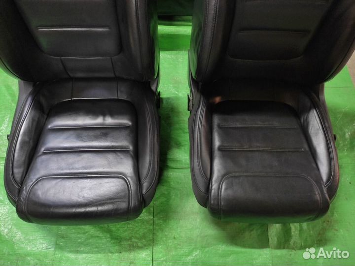 Салон черная кожа VW Touareg NF 10-18 / Таурег нф