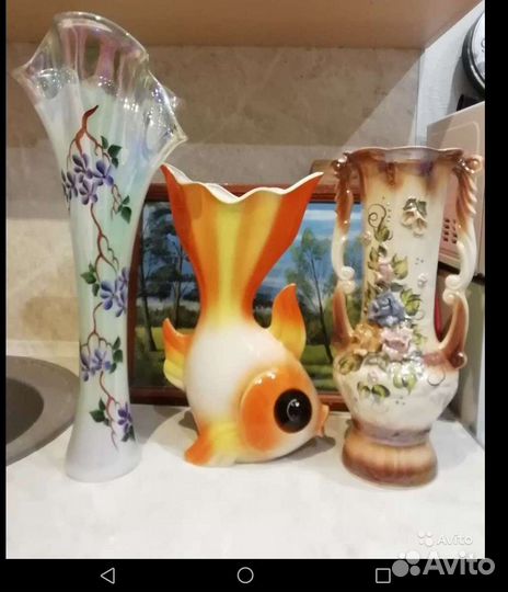 Ваза керамика