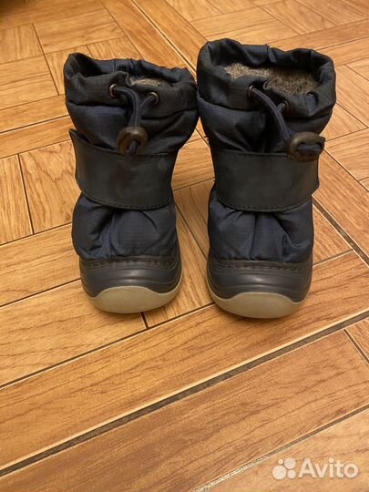 Демисезонные ботинки дутики Котофей