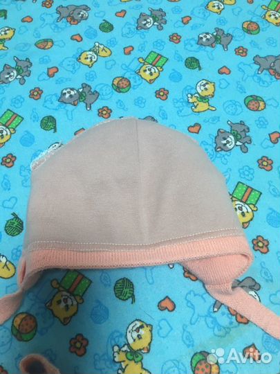 Шапочка для новорожденной принцессы