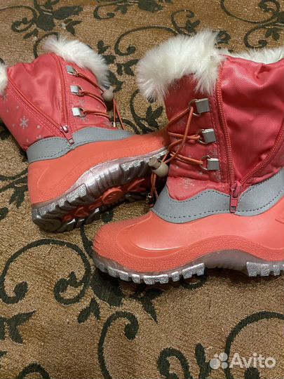 Сапожки для девочки 28