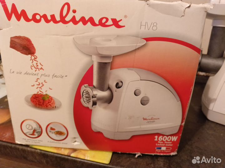 Мясорубка электрическая moulinex