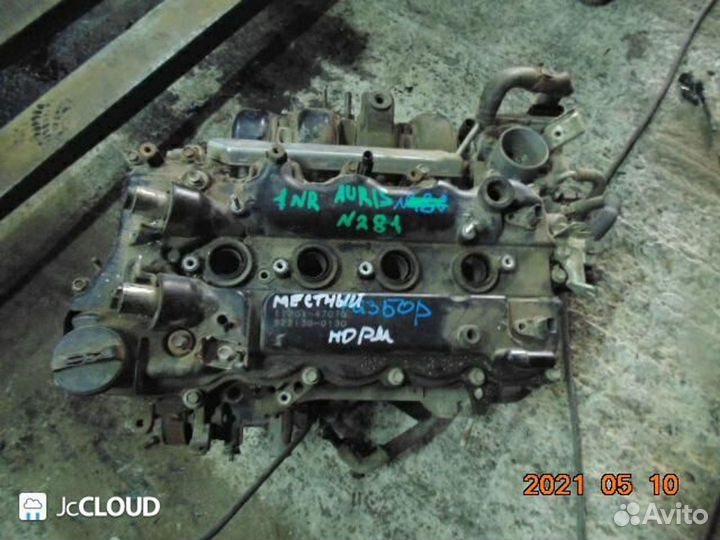 Двс на toyota auris 1NR