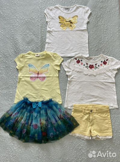 Вещи пакетом на девочку 4-5 лет