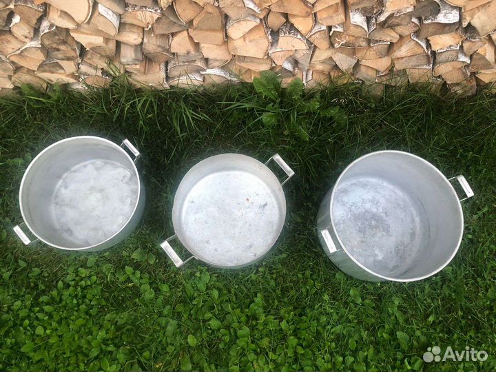 Кастрюля алюминиевая