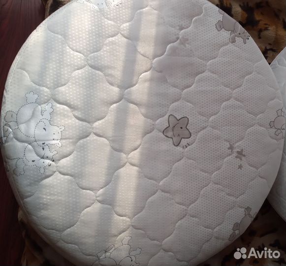 Матрац детский, круглый, овальный