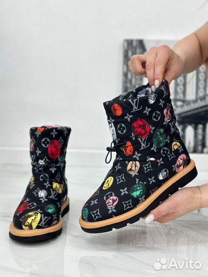 Дутики-ботинки louis vuitton