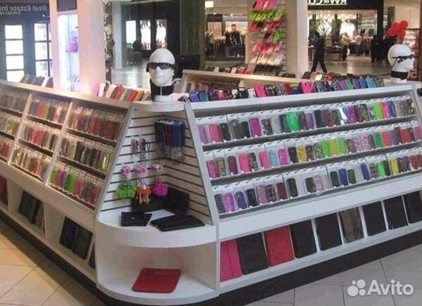 Точка по продаже аксессуаров для телефонов / В ТЦ