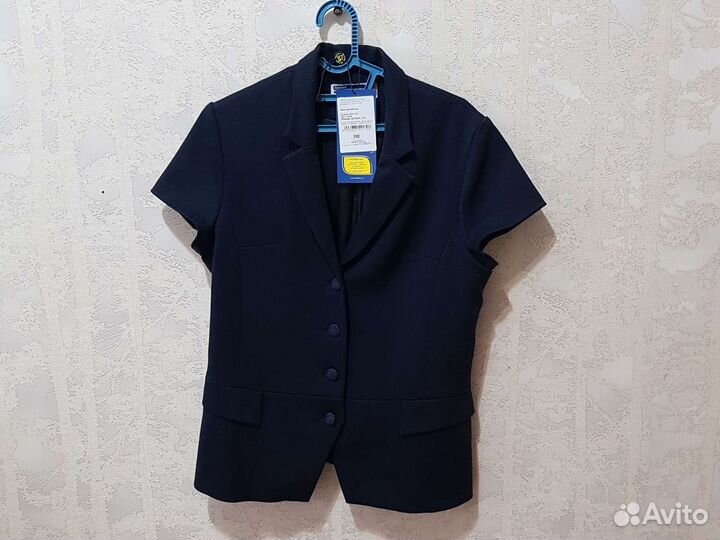 Жакет Sky Lake синий школьный р.42