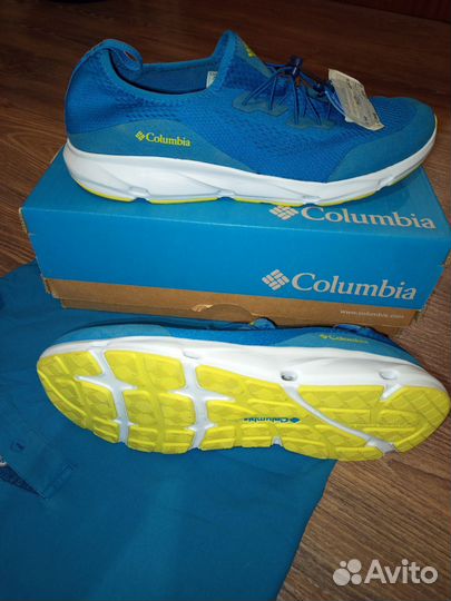 Кроссовки для бега Columbia, 45 p., голубые